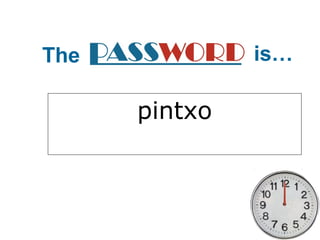 The is… 
pintxo 
pintxo 
 