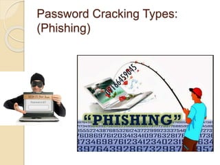 Password Cracking Types:
(Phishing)
 