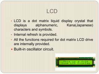 Password based door locking system | PPTX