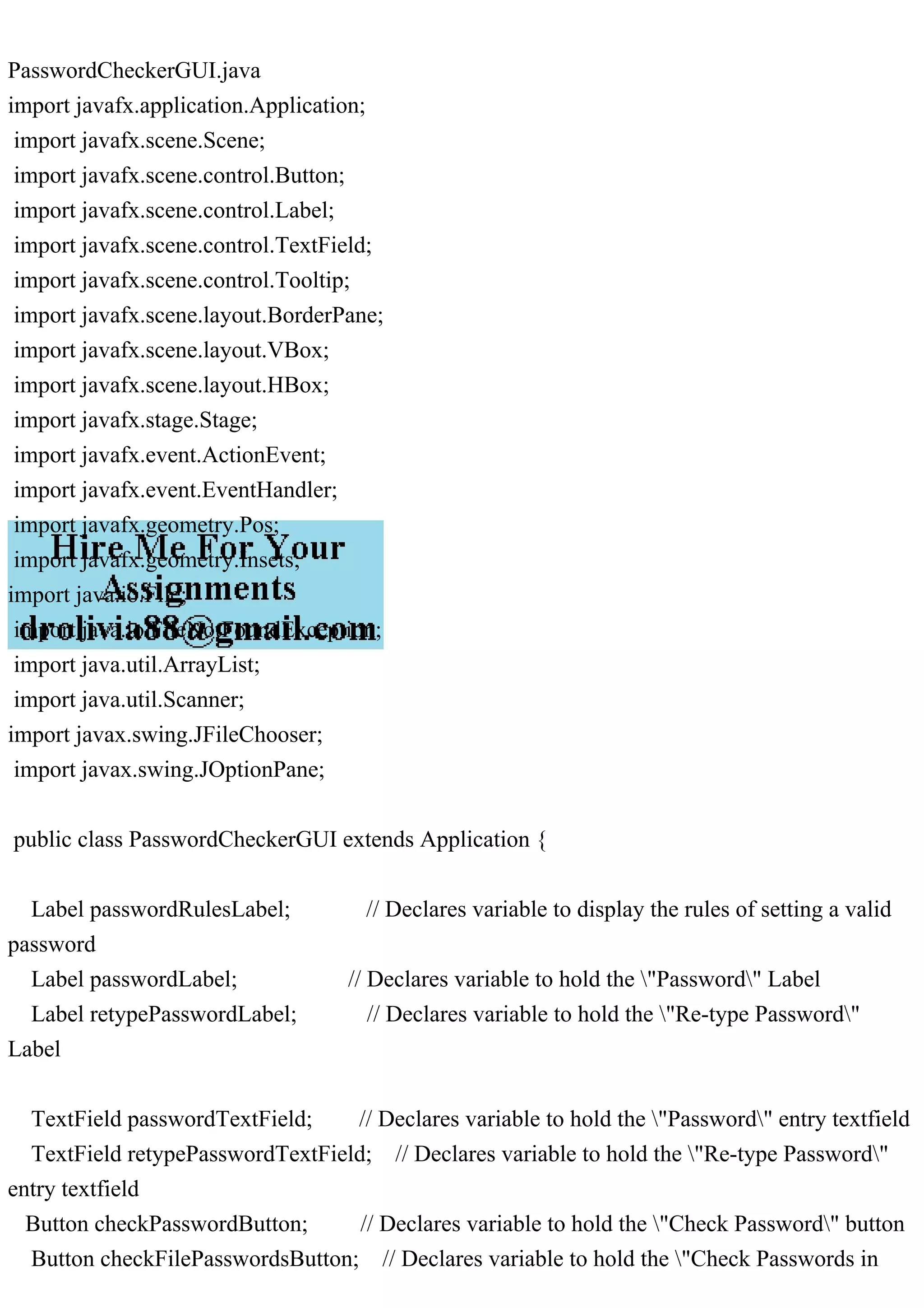 PasswordCheckerGUI.javaimport javafx.application.Application; im.pdf