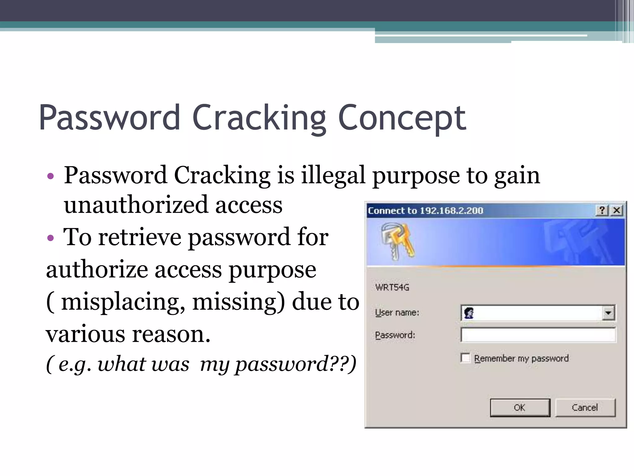Password Cracking | PPTX