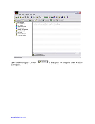 2) Go into the category "Cracker" it displays all sub-categories under "Cracker"
in left panel.
www.fadliwirya.com
 