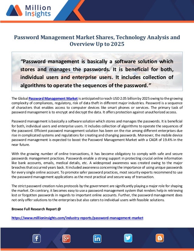 enterprise password management