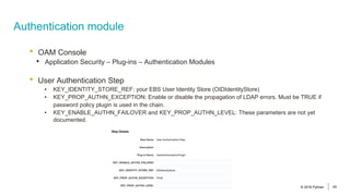 Oracle 19 Client Authentication Methods Password Policies in Oracle Access Manager. How to improve user ...