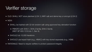 Toward Better Password Requirements