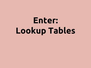 Lookup Table 
Password 
Hash 
a4fef... 
 