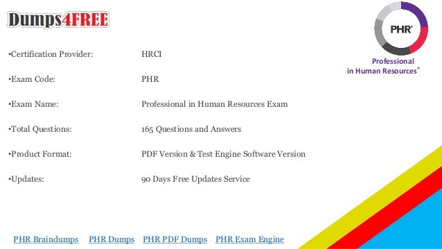 PHR Dumps Deutsch