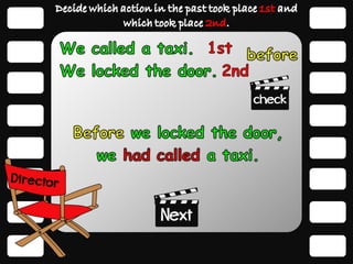 past-perfect-grammar tense for grade 6 to grade 8 students.