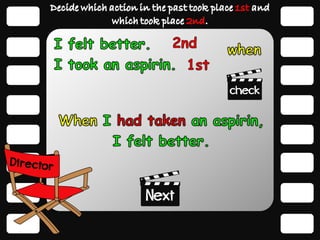 past-perfect-grammar tense for grade 6 to grade 8 students.