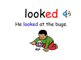Past Tense Ending -ed | PPT