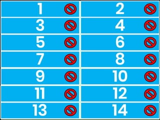 do study
did eat
meet watch
went ate
studied made
watched met
go make
1
3
5
7
11
13
9
2
4
6
8
12
14
10
 