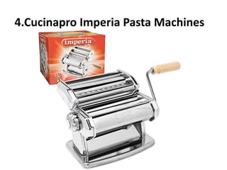 CucinaPro Imperia Pasta Machine Round Spaghetti Attachment