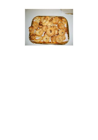 main course and dessert