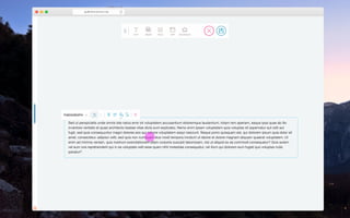 guillotina.plone.org
! " # $ % &'
TEXT MEDIA FIELD APP ADVANCED
((Sed ut perspiciatis unde omnis iste natus error sit voluptatem accusantium doloremque laudantium, totam rem aperiam, eaque ipsa quae ab illo
inventore veritatis et quasi architecto beatae vitae dicta sunt explicabo. Nemo enim ipsam voluptatem quia voluptas sit aspernatur aut odit aut
fugit, sed quia consequuntur magni dolores eos qui ratione voluptatem sequi nesciunt. Neque porro quisquam est, qui dolorem ipsum quia dolor sit
amet, consectetur, adipisci velit, sed quia non numquam eius modi tempora incidunt ut labore et dolore magnam aliquam quaerat voluptatem. Ut
enim ad minima veniam, quis nostrum exercitationem ullam corporis suscipit laboriosam, nisi ut aliquid ex ea commodi consequatur? Quis autem
vel eum iure reprehenderit qui in ea voluptate velit esse quam nihil molestiae consequatur, vel illum qui dolorem eum fugiat quo voluptas nulla
pariatur?
PARAGRAPH !"## $ %&
 
