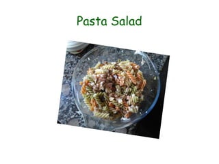 Pasta Salad
 