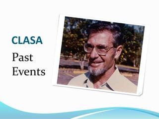 CLASA
Past
Events
Winter
and Fall
2015
 