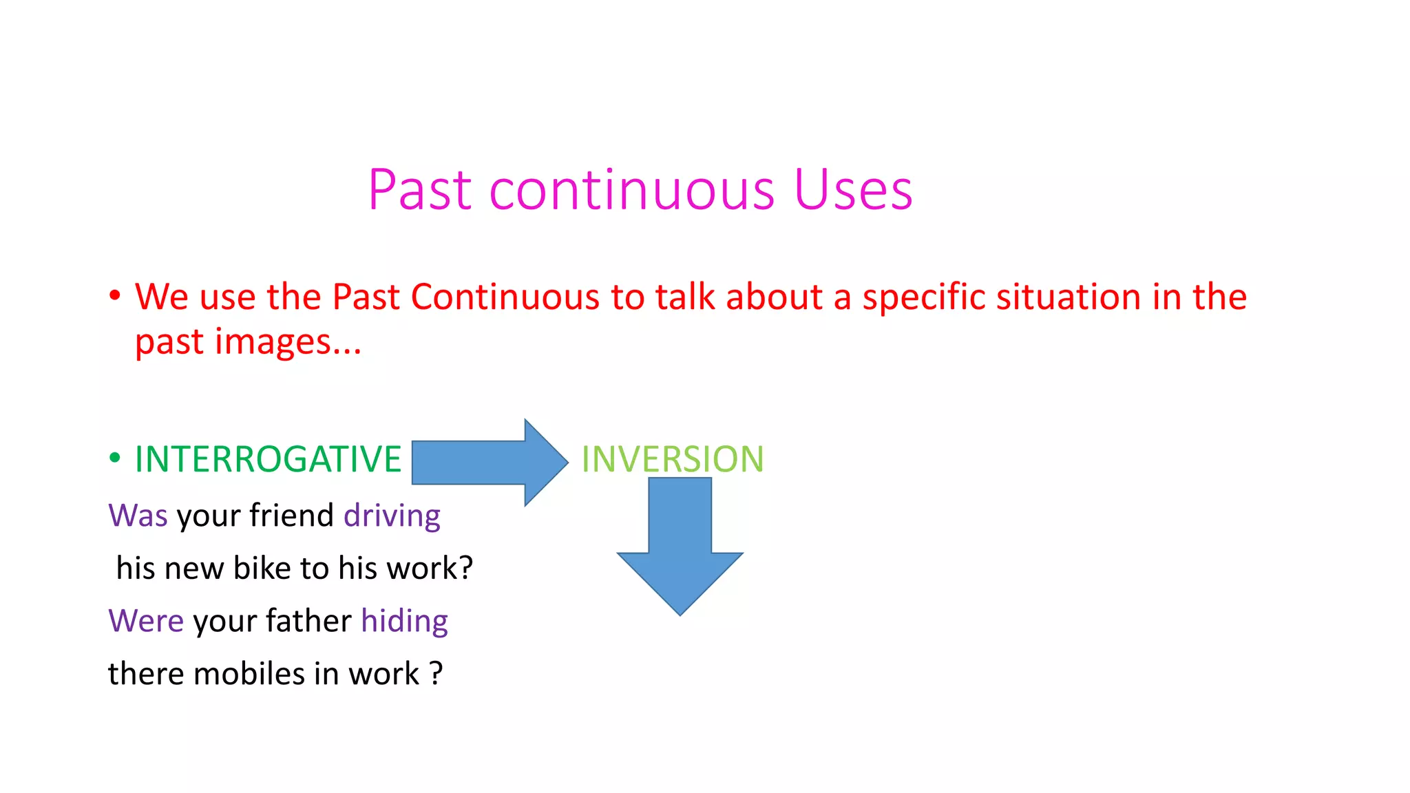 Past continuous vs past simple | PPT | Free Download