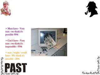  Can’t have - Very sure - we think it's impossible - 99%