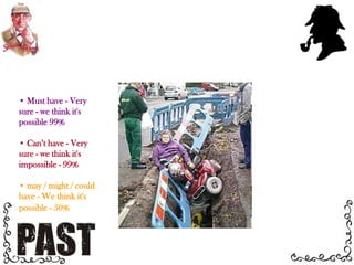  Can’t have - Very sure - we think it's impossible - 99%