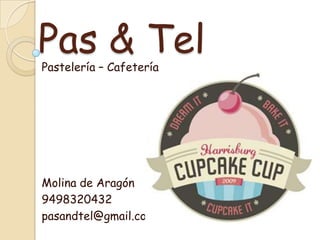 Pas & TelPastelería – Cafetería
Molina de Aragón
9498320432
pasandtel@gmail.com
 