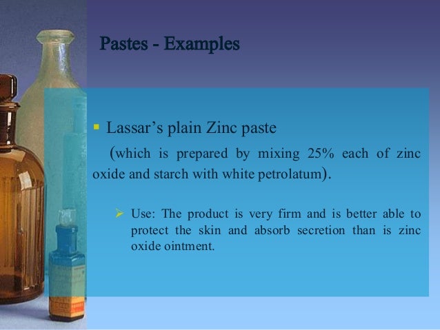 lassar's paste uses