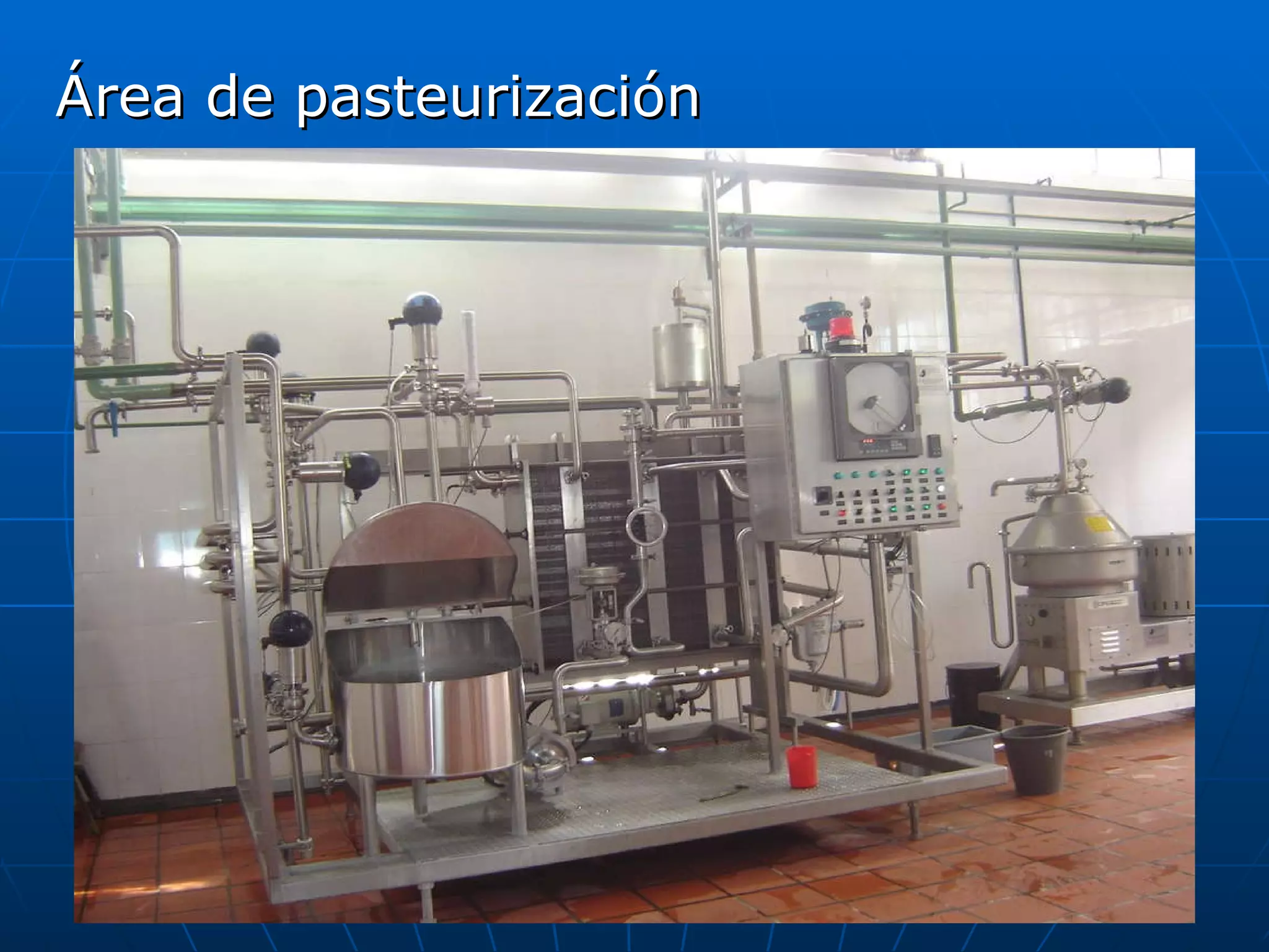 Área de pasteurización