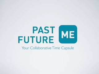 Your Collaborative Time Capsule
 