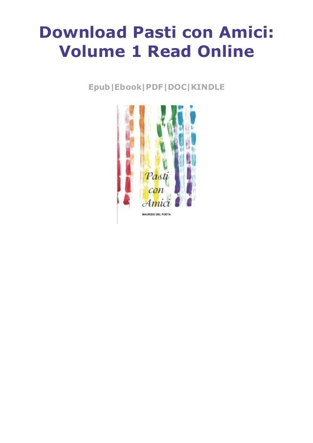Download Pasti Con Amici Volume 1 Read Online
