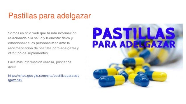 Pastillas para adelgazar Pastillas para adelgazar