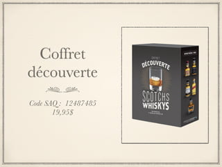 Coffret
découverte
Code SAQ : 12487485
19,95$
 