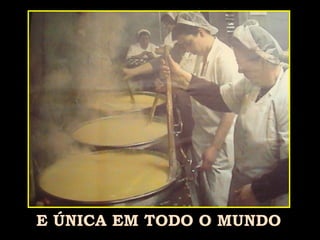 E ÚNICA EM TODO O MUNDO 