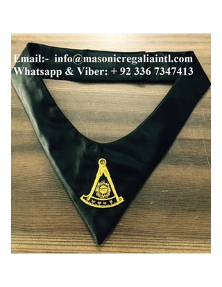 Past Master Cravat Ties