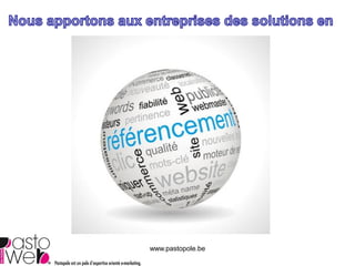 www.pastopole.be 
 