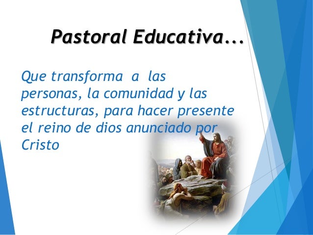 Pastoral educativa docentes