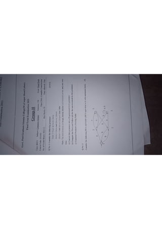 Past Papers (Compiler Construction).pdf