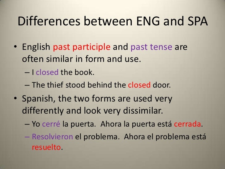 14 Past Participle As Adjective