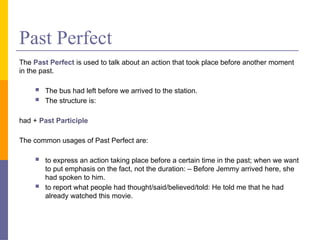 Outdated Past Perfect Mastering the Past Perfect Tense: Usage, Formation, and Comparison | PPTX