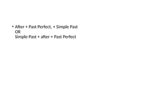 Mastering Past Perfect and Simple Past Tenses in English Grammar | PPTX