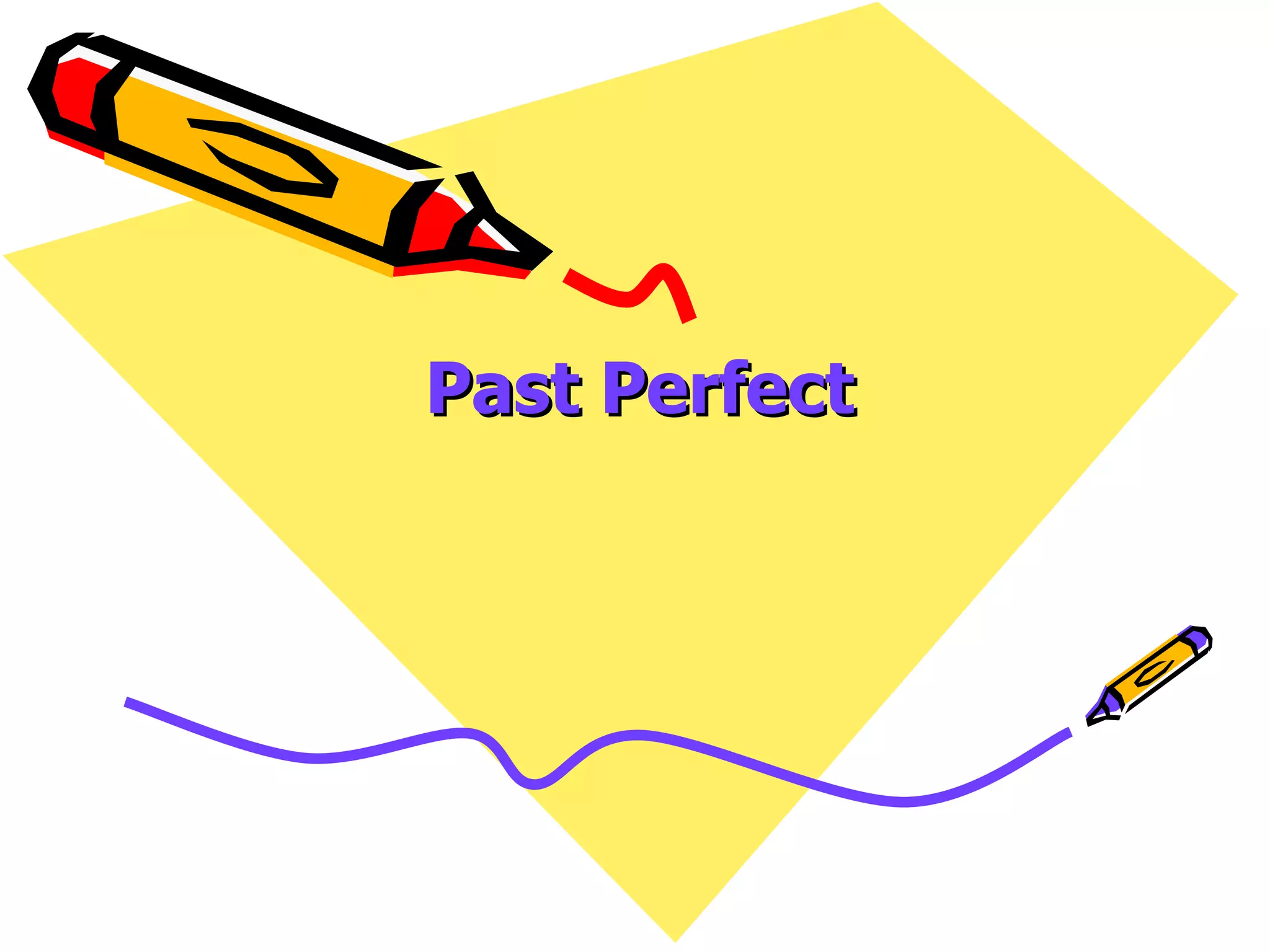 Past perfect 1 ppt