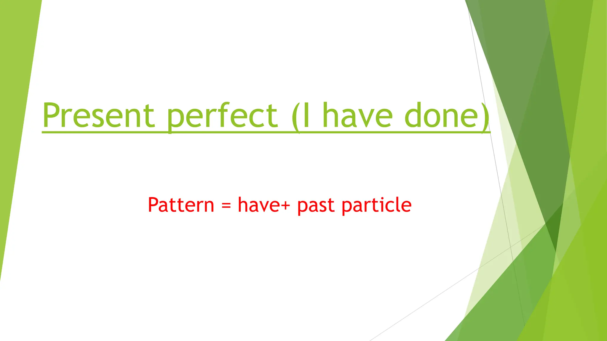Past Perfect tense for the students who has A2 level | PPTX