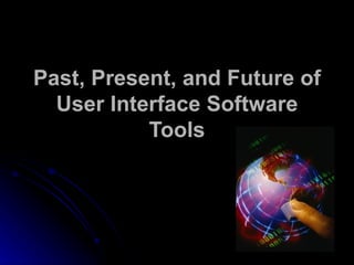 Past, present, and future of user