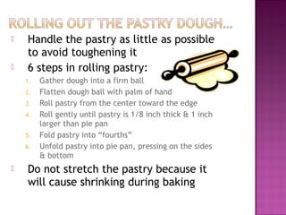 Rolling In Baking Pastries | PPT