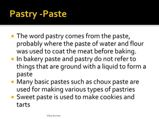 Bakery Pastries