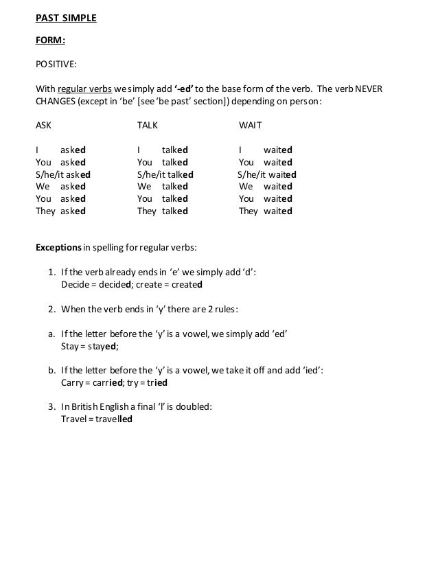 Simple Past Arrive Siswapelajar Com