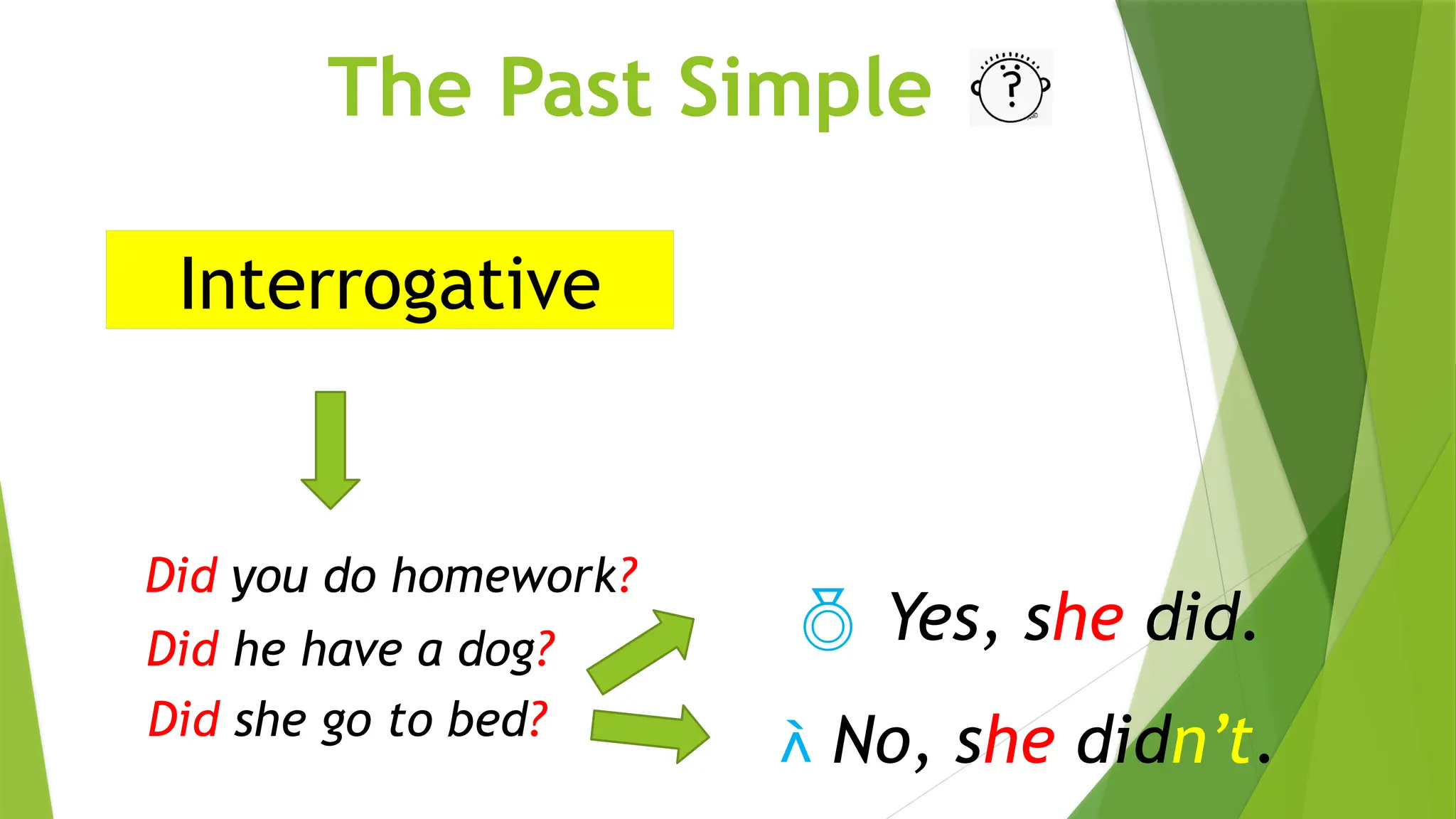 PAST SIMPLE: Explanation and Some Exercises | PPTX