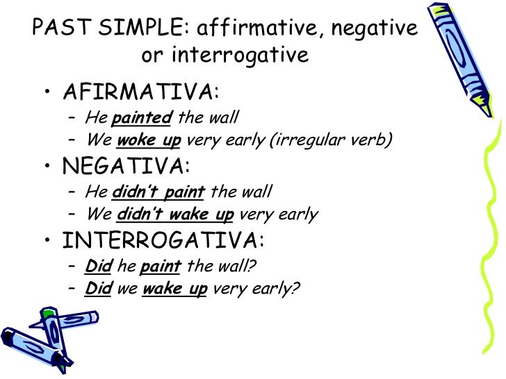 Frases No Past Continuous Afirmativa Negativa E Interrogativa