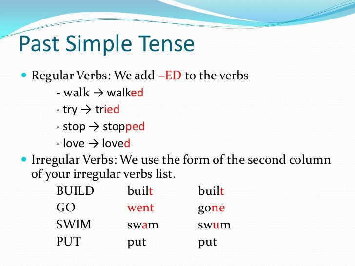 Past simple past continuous (3º eso)