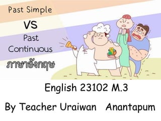 English 23102 M.3
By Teacher Uraiwan Anantapum
 