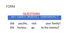 Past simple guide | PPT