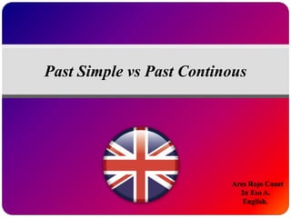 Past Simple vs Past Continous
Ares Rojo Canet
2n Eso A.
English.
 